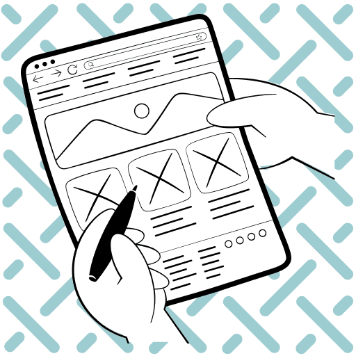 Product design, client collaboration, site maps, wire frames